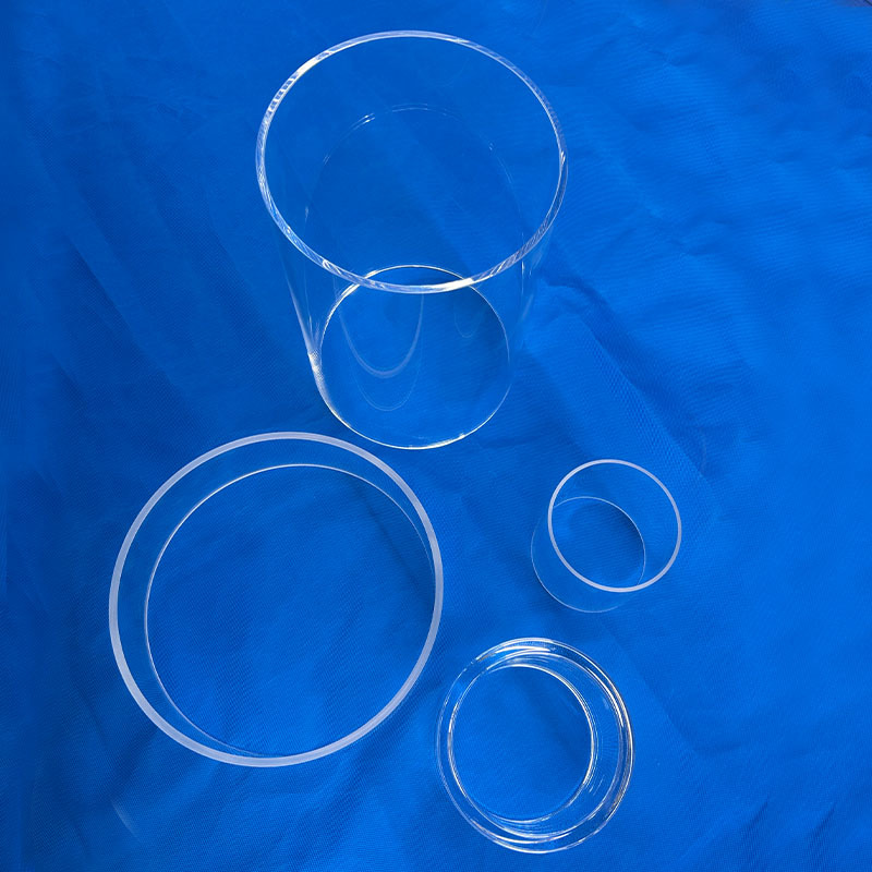 Dernière affaire concernant Custom High-Purity Polishing Transparent Quartz Tube-Mia