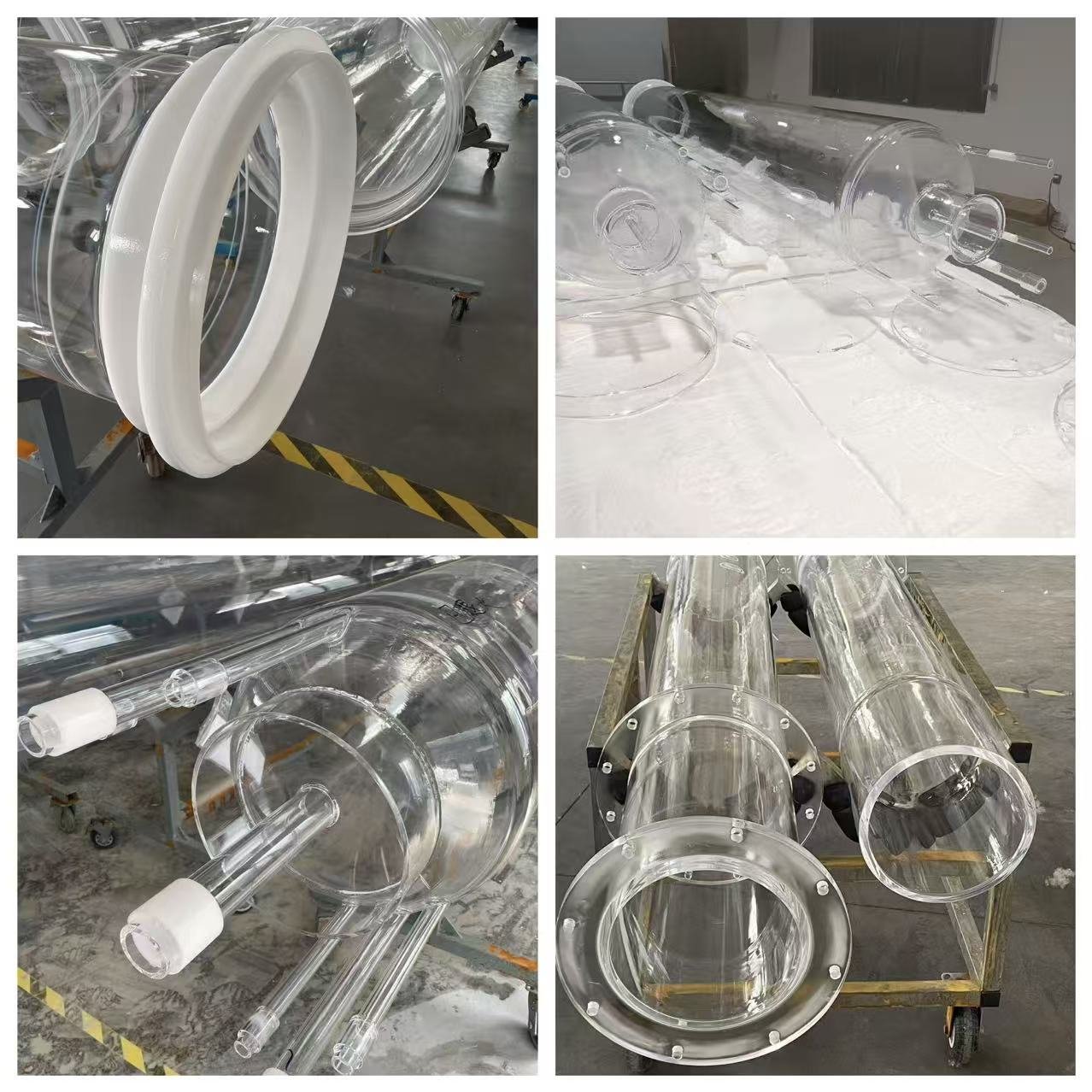 Dernière affaire concernant Case Study： Fused Silica Furnace Tube-Amy