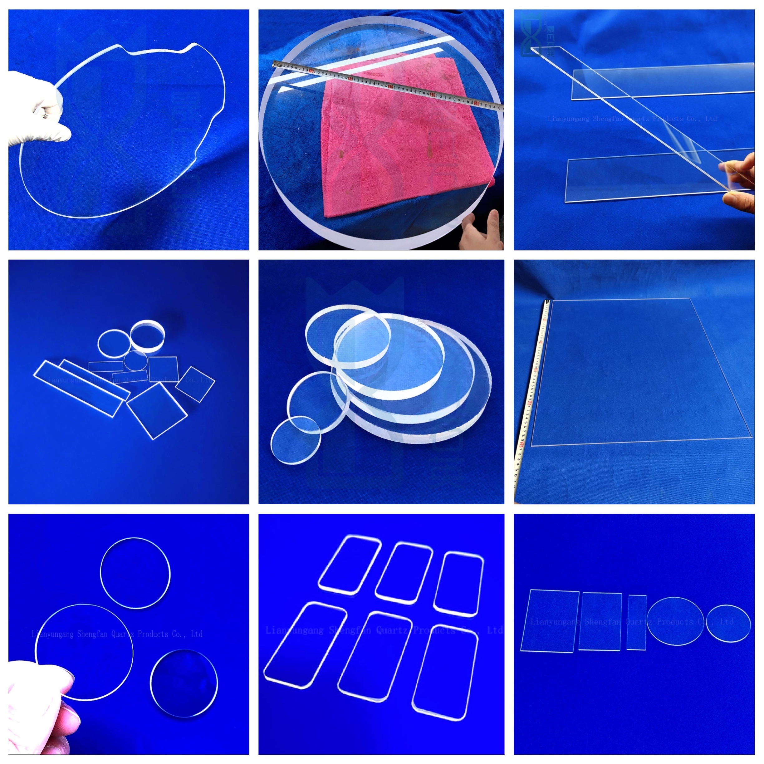 Dernière affaire concernant USA Client Case Study High-Purity Quartz Sheets for Industrial High-Temperature Observation Windows-Eva
