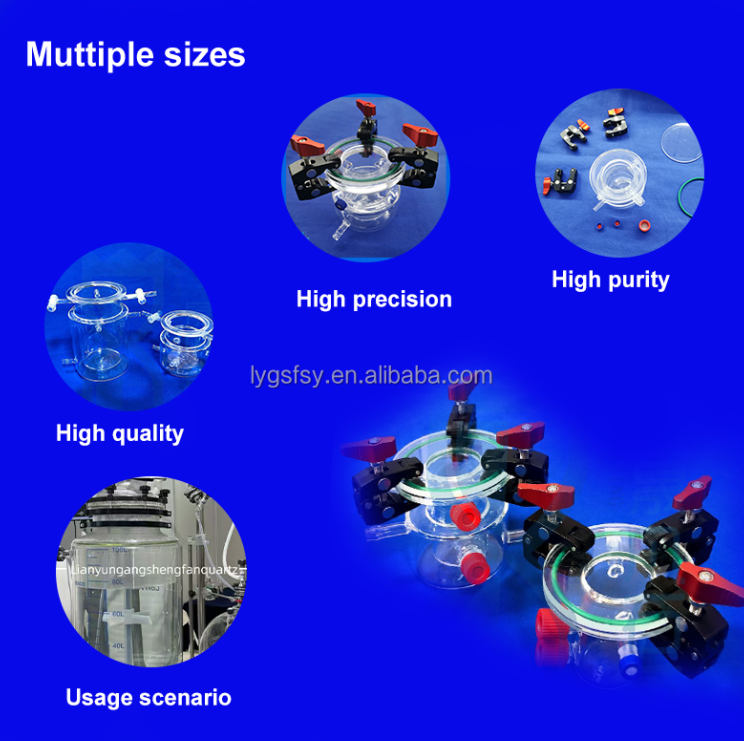 Dernière affaire concernant JGS2 Quartz Photocatalytic Reactor for Lab & Industrial Photochemistry Applications-sara
