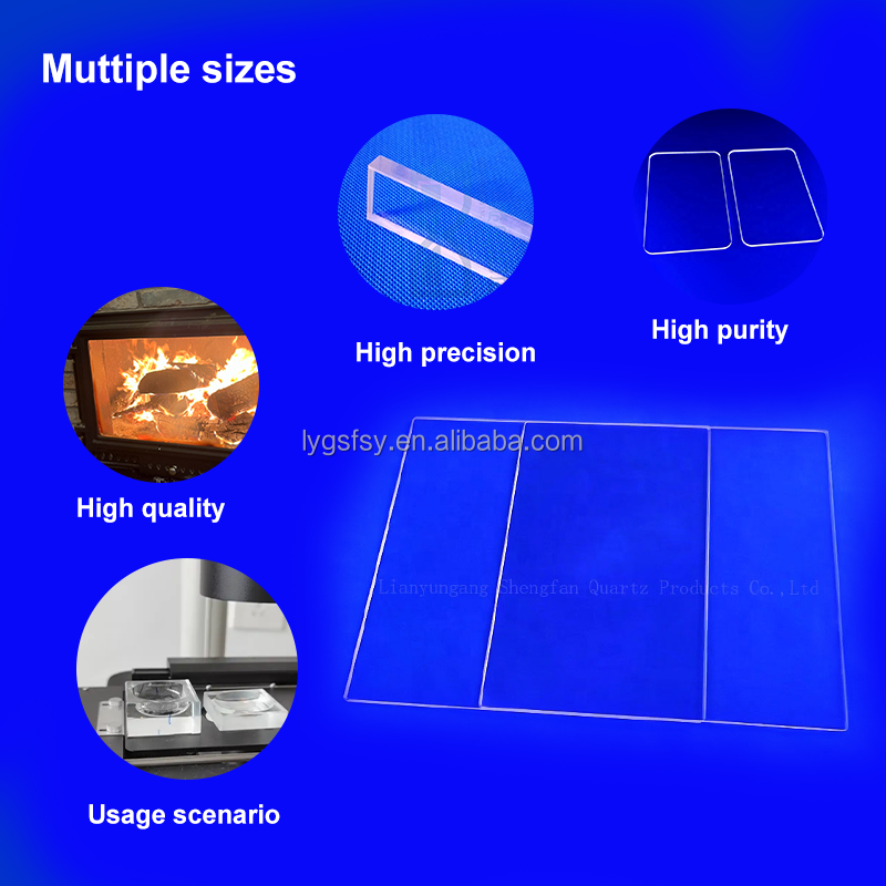 Dernière affaire concernant Fused Silica Quartz Plate vs. Ordinary Glass Plate for Industrial Observation Windows-Amy