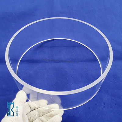 qualité High Quality Fused Silica Quartz Tube Clear Color Usine