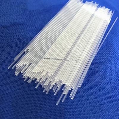 qualité Heat Resistant Jgs1 Heavy Wall Precision Quartz Capillary Tube Quartz Glass Pipe Quartz Products Usine