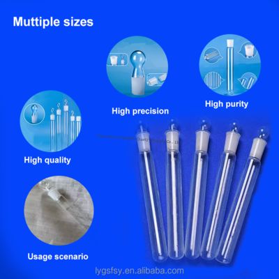 qualité  High Density 2.2g/cm3 Quartz Glass Tube with 1180℃ Annealing Point and 1100℃ Strain Point for Industrial Applications Usine