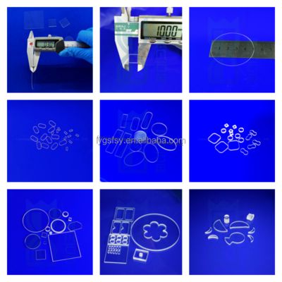 qualité  Custom High Temperature Resistance (1150℃) Quartz Glass Plate with High Light Transmittance (>92%) and High Hardness (Morse 6.5) for Precision Optics Usine