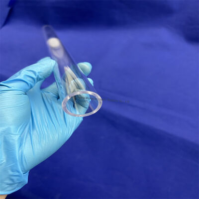 qualité  High temperature resistant 1100° transparent quartz glass tube quartz sand core tube Usine