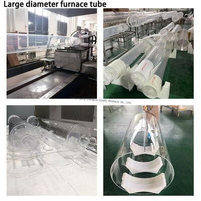 qualité  High Temperature Resistant Corrosion Resistant High Purity Quartz Glass Tube Fused Quartz Tube Usine