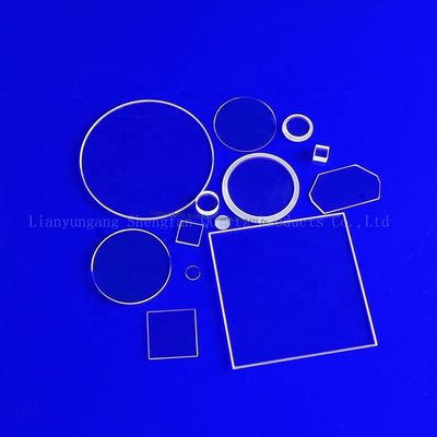 Tablettes en quartz saphir résistantes à la température