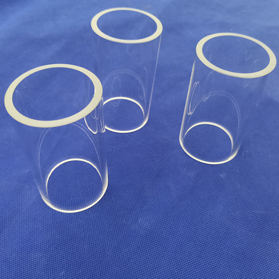 Douille en verre de tube à essai de quartz de réacteur pour les lampes germicides 40 millimètres