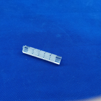 Clair optique de cylindre de fraisage de Rod en verre de quartz de finition de commande numérique par ordinateur fondu pour le semi-conducteur solaire