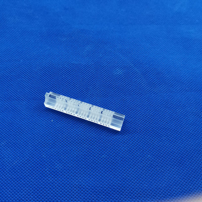 Clair optique de cylindre de fraisage de Rod en verre de quartz de finition de commande numérique par ordinateur fondu pour le semi-conducteur solaire