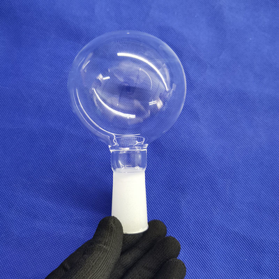 10 - bouilloire de réaction du feu de quartz de tube de verre de centrifugeuse de l'huile 100ml pour le laboratoire