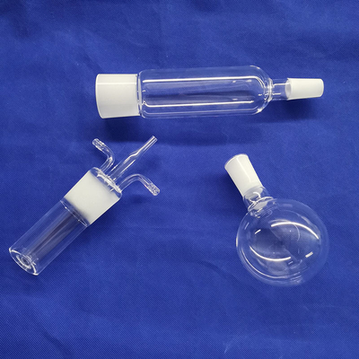10 - bouilloire de réaction du feu de quartz de tube de verre de centrifugeuse de l'huile 100ml pour le laboratoire