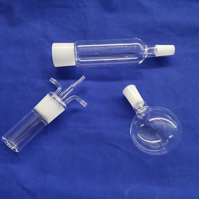 10 - bouilloire de réaction du feu de quartz de tube de verre de centrifugeuse de l'huile 100ml pour le laboratoire