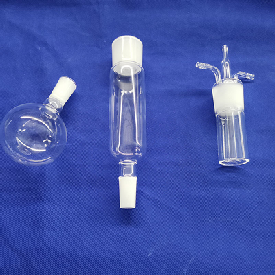 10 - bouilloire de réaction du feu de quartz de tube de verre de centrifugeuse de l'huile 100ml pour le laboratoire