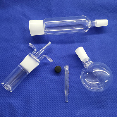 10 - bouilloire de réaction du feu de quartz de tube de verre de centrifugeuse de l'huile 100ml pour le laboratoire