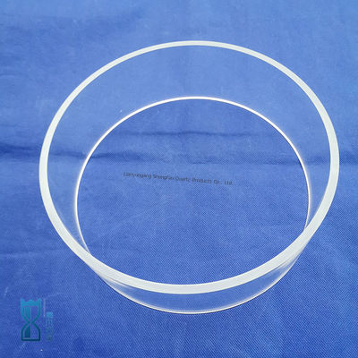 Couleur claire résistant à haute température résistant à la corrosion tube en verre de quartz et tube de silice fondu