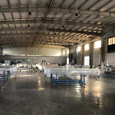 Fabrication de tubes en verre clair au quartz photovoltaïque de grand diamètre