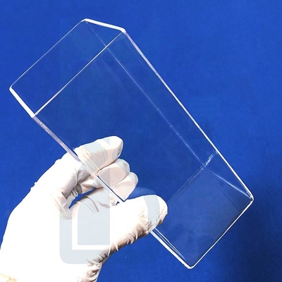 Fabrication personnalisée de laboratoire cylindre de verre de quartz résistant à la corrosion