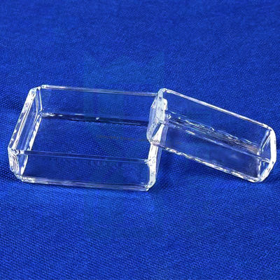 Plaque de verre de quartz à haute transmission résistante à la corrosion avec une température de travail de 1100°C