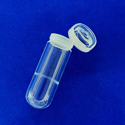 Fabrique de tubes d'essai de quartz de laboratoire résistants à la corrosion