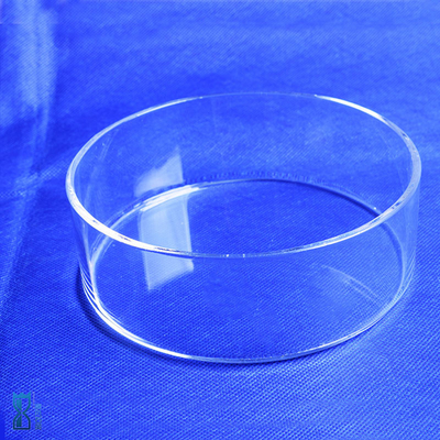 Réservoir carré en verre de quartz destiné aux laboratoires pour les fluides de mesure résistants à la corrosion