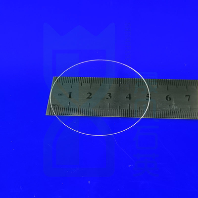 Vitres optiques en verre quartz de silice fusionné à haute pureté UV sur mesure pour instruments électroniques