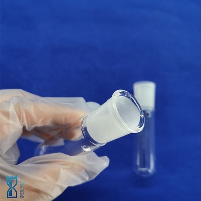 Fabrique Laboratoire personnalisé Quartz fond rond tube d'essai plat résistant à la corrosion haute température