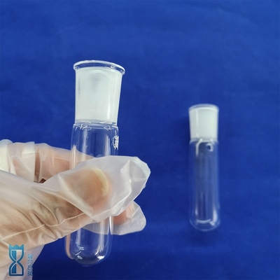 Fabrique Laboratoire personnalisé Quartz fond rond tube d'essai plat résistant à la corrosion haute température