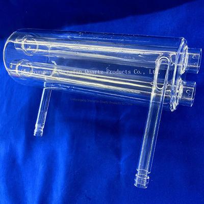 Tubes de chauffage à température élevée Tubes de fourneau Tubes de verre de quartz de laboratoire à haute pureté