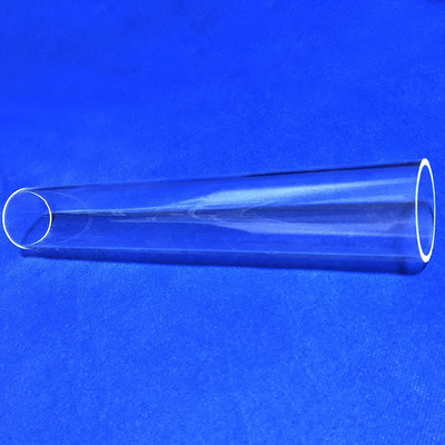 Tubes de quartz transparentes résistantes aux températures élevées