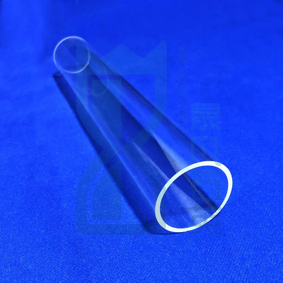 Tubes de quartz transparentes résistantes aux températures élevées