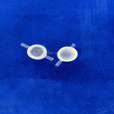 Fabrique sur mesure à haute température et résistant à la corrosion de haute pureté de laboratoire scellé quartz fil de tuyau