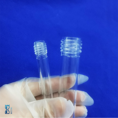 Pipe de fil de quartz de laboratoire scellée à haute température de haute pureté sur mesure