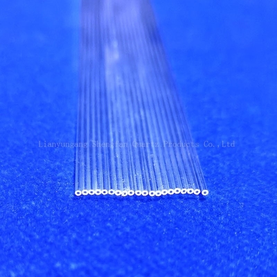 Résistance à haute température et à la corrosion de haute pureté paroi capillaire de quartz épaisseur 0,25 mm