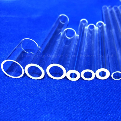 Tube en quartz clair pour applications semi-conductrices et optiques