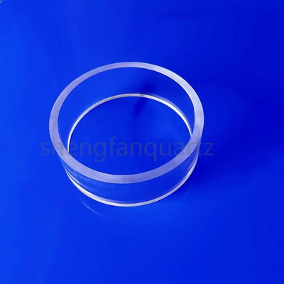 Fabrication personnalisée résistant à haute température type tube transparent fourneau tube de quartz