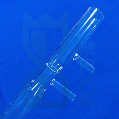 Tubes de quartz de laboratoire transparentes résistantes aux températures élevées