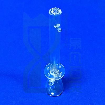 Tubes de quartz de laboratoire transparentes résistantes aux températures élevées