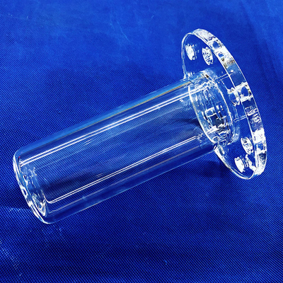 Les fournisseurs produisent des brides de quartz transparentes opaques résistantes à la corrosion à haute température