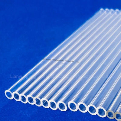 Tubes de verre de quartz résistantes à la corrosion durables pour les industries chimiques et pétrochimiques