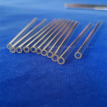 Tubes de verre de quartz résistantes à la corrosion durables pour les industries chimiques et pétrochimiques