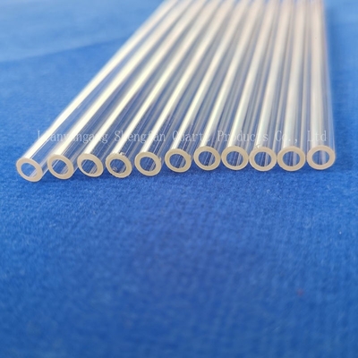 Fabrique de tubes de quartz transparents à haute température fournisseur de tubes de quartz transparents verre avec fabricant professionnel