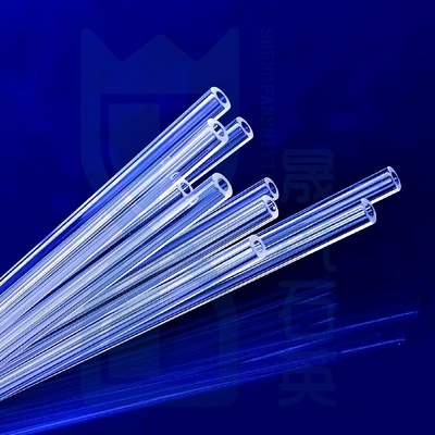 Fabrique de tubes de quartz transparents à haute température fournisseur de tubes de quartz transparents verre avec fabricant professionnel