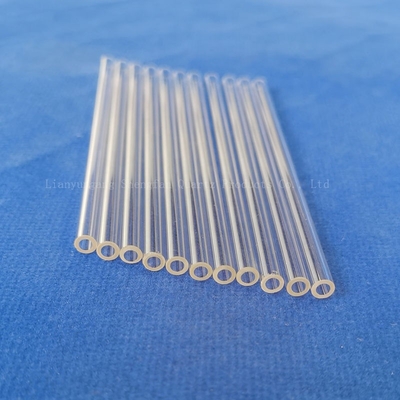 Fabrique de tubes de quartz transparents à haute température fournisseur de tubes de quartz transparents verre avec fabricant professionnel