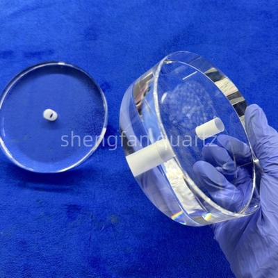 Fabrication de feuille de verre au quartz laser perforé ultra-violet haute pureté