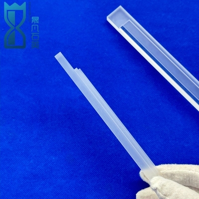 Fabrication personnalisée transparente en pierre glacée à haute température résistante à la corrosion