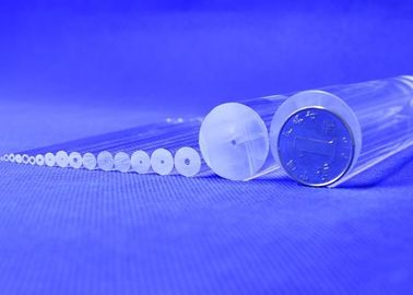 Rôde de tube de quartz UV chimique Matériau écologique 0,25-0,5 mm Diamètre intérieur Haute précision