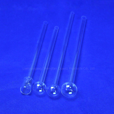 Fabrique Instrument de quartz personnalisé Laboratoire Tube de verre de quartz résistant à haute température