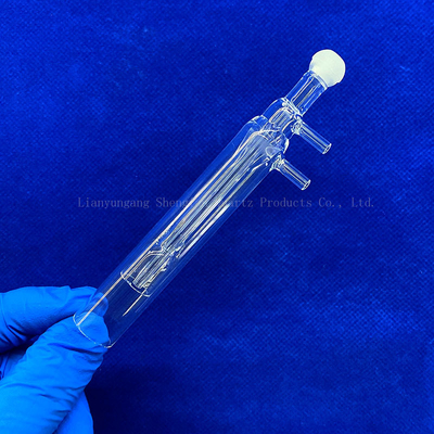 Fabrique Instrument de quartz personnalisé Laboratoire Tube de verre de quartz résistant à haute température
